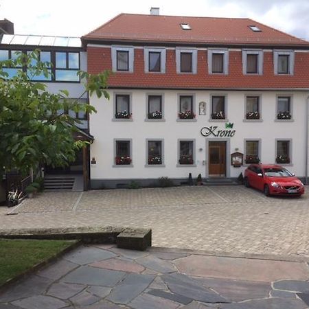 Hotel & Gaestehaus Krone Geiselwind Eksteriør bilde